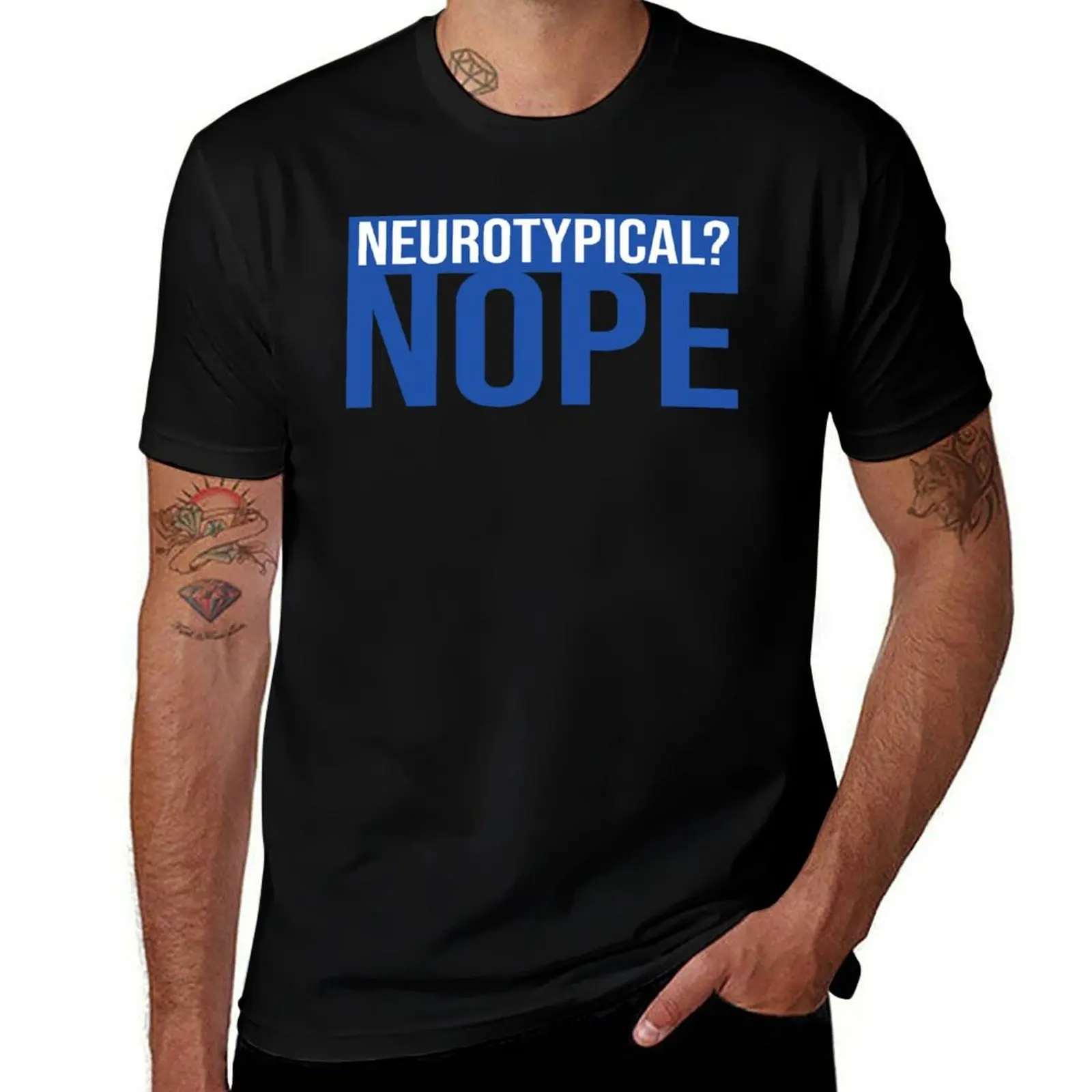 Autism awareness Neurotypical nope design T-Shirt aesthetic clothes hippie clothes anime clothes t shirts for men
Autism awareness Neurotypical nope design T-Shirt aesthetic clothes hippie clothes anime clothes t shirts for men