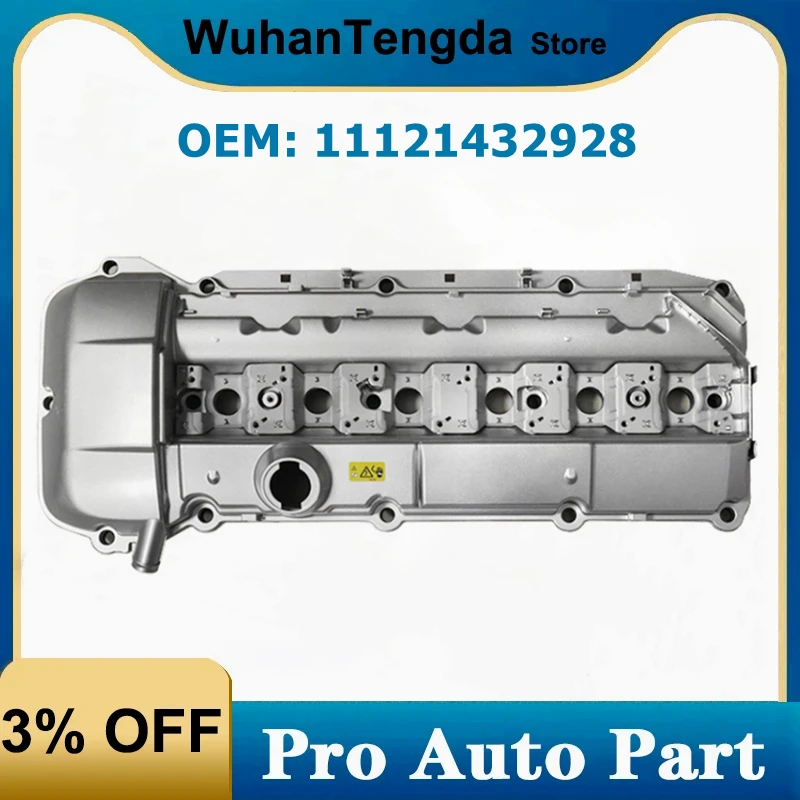 Aluminum Engine Cylinder Head Valve Cover for BMW M52 M54 M56 E39 E38 E36 X5 Z3 11121432928 11121748630
Aluminum Engine Cylinder Head Valve Cover for BMW M52 M54 M56 E39 E38 E36 X5 Z3 11121432928 11121748630