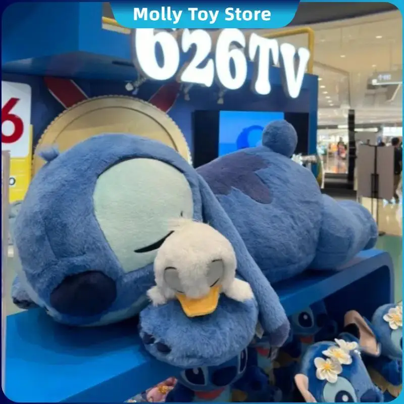 Новинка, плюшевая кукла Disney Лило и Ститч, игрушка Ститч, мягкая кукла Дональд Дак, Аниме Коллекция, сувенир, подарки на день рождения, игрушка