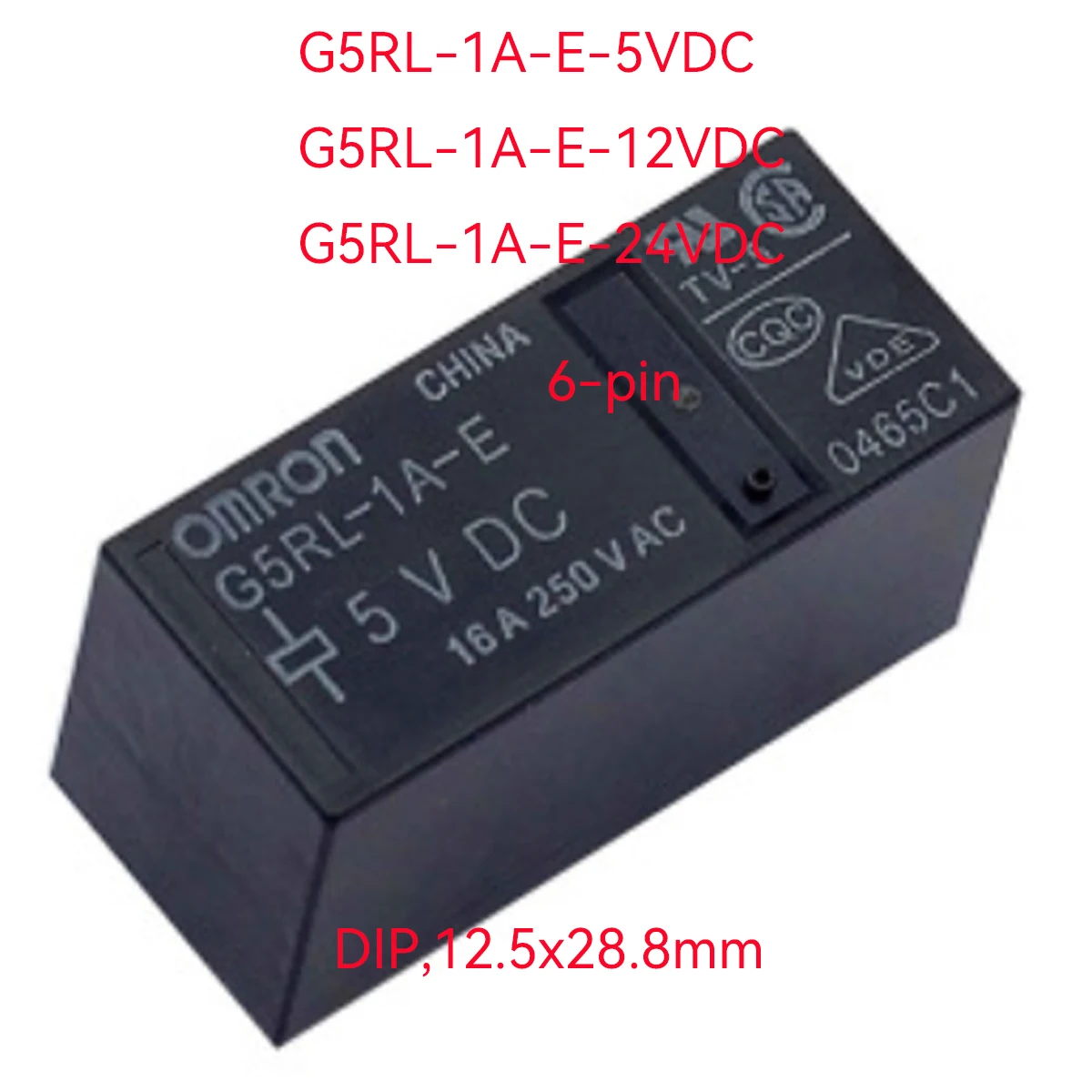 5 шт. оригинальные G5RL-1A-E DC5 DC12 5 В 12 В 24 В G5RL-1A-E-5VDC G5RL-1A-E-12VDC G5RL-1A-E-24VDC 6-контактное нормально разомкнутое реле мощности 16 А
5 шт. оригинальные G5RL-1A-E DC5 DC12 5 В 12 В 24 В G5RL-1A-E-5VDC G5RL-1A-E-12VDC G5RL-1A-E-24VDC 6-контактное нормально разомкнутое реле мощности 16 А