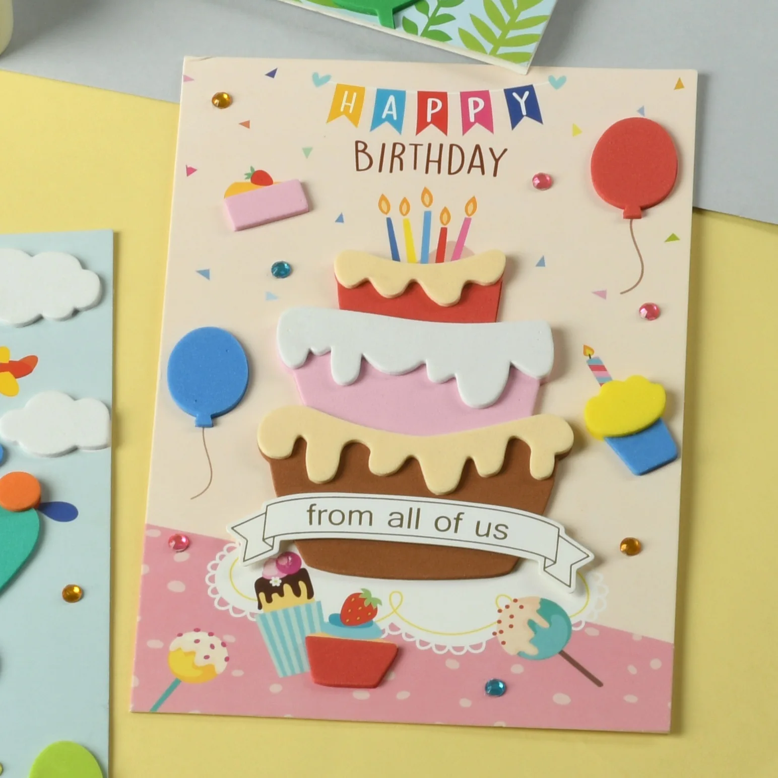 Greeting Card Making Kit DIY Handmade Greeting Card Kits Thank You Card Kit Making Supplies Art Crafts Birthday Gifts
Greeting Card Making Kit DIY Handmade Greeting Card Kits Thank You Card Kit Making Supplies Art Crafts Birthday Gifts