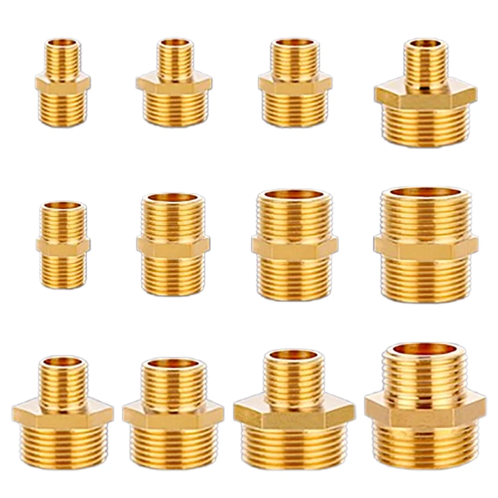1pcs Brass Pipe Hex Nipple Fitting Quick Coupler Adapter 1/8 1/4 3/8 1/2 3/4 1 Male to Male Thread Water Oil Gas Connector
1pcs Brass Pipe Hex Nipple Fitting Quick Coupler Adapter 1/8 1/4 3/8 1/2 3/4 1 Male to Male Thread Water Oil Gas Connector