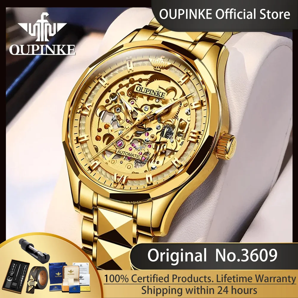 OUPINKE 3209 Original Automatic Watches for Men Hollow out Retro Mechanical Wristwatch Top Luxury Import Japan Movment Man Watch
OUPINKE 3209 Original Automatic Watches for Men Hollow out Retro Mechanical Wristwatch Top Luxury Import Japan Movment Man Watch