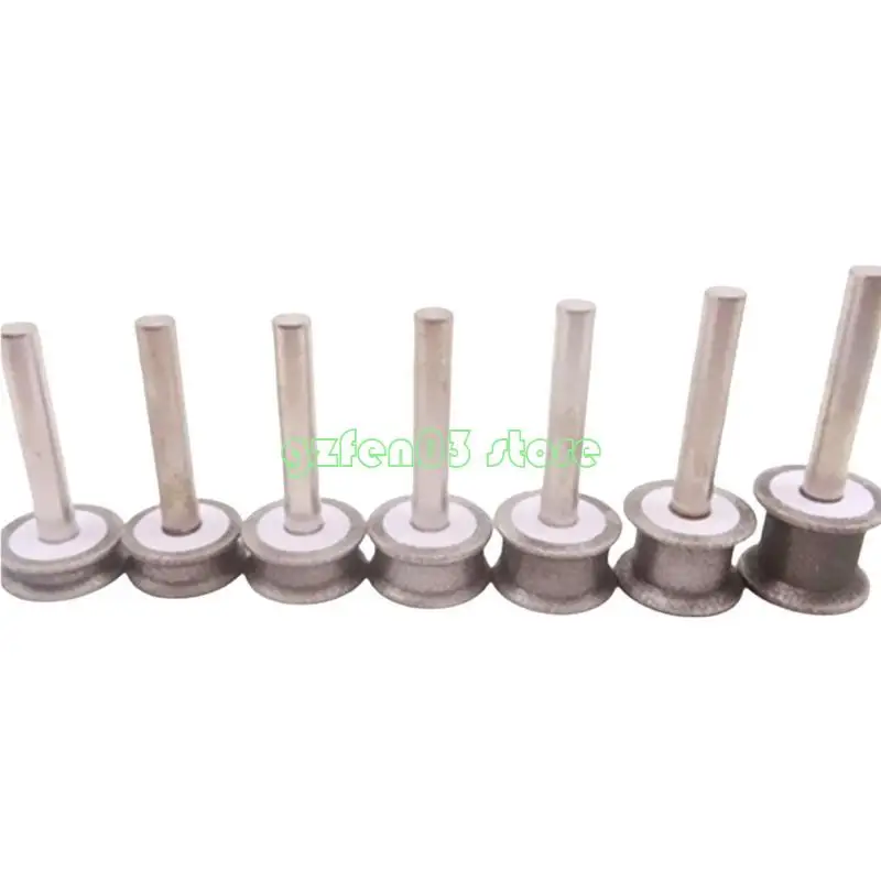 W0YC Efficient Concave Diamonds Grinding Wheel for Glass and Jewelry Crafting with 6mm Shank Glass Round Burr Drill Bit
W0YC Efficient Concave Diamonds Grinding Wheel for Glass and Jewelry Crafting with 6mm Shank Glass Round Burr Drill Bit