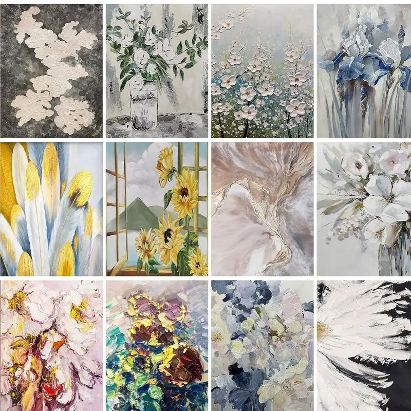 GATYZTORY Painting By Numbers Abstract Plain Flowers For Adults Handmade On Canvas Gift Artwork Pictures Paint Set Coloring By N
GATYZTORY Painting By Numbers Abstract Plain Flowers For Adults Handmade On Canvas Gift Artwork Pictures Paint Set Coloring By N