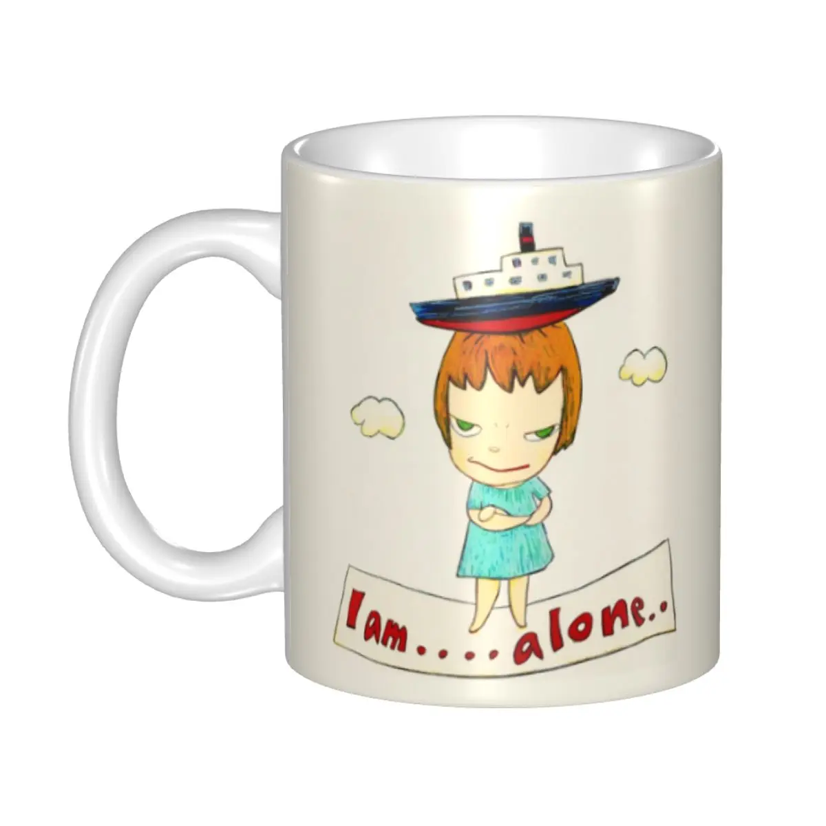 DIY Cartoon Manga Yoshitomo Nara Ceramic Mugs Personalized Coffee Cup Creative Gift
DIY Cartoon Manga Yoshitomo Nara Ceramic Mugs Personalized Coffee Cup Creative Gift