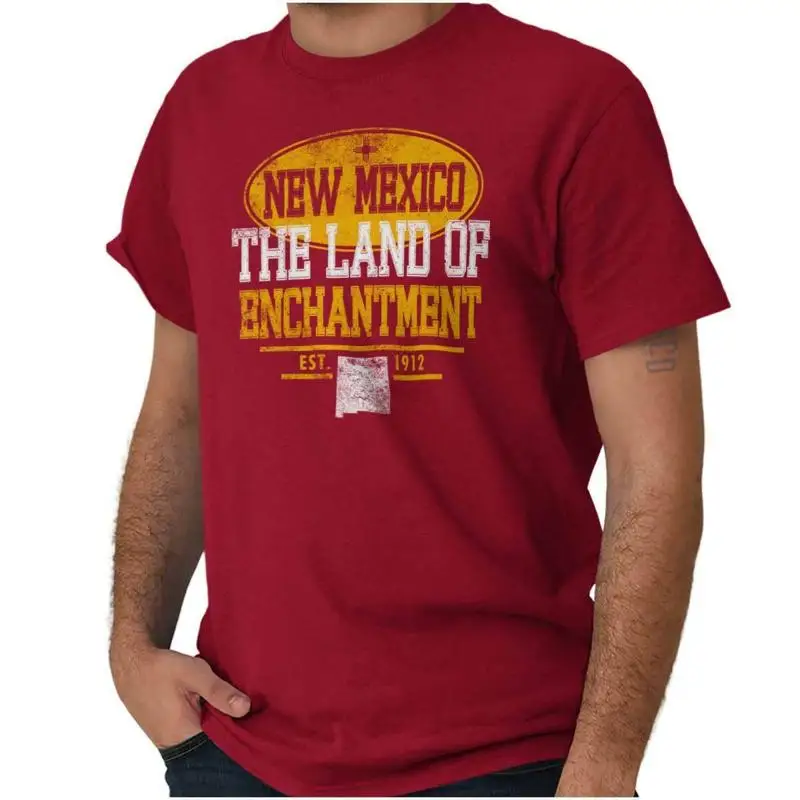 Сувенир New Mexico Land Of Enchantment NM Женская или мужская футболка с круглым вырезом
Сувенир New Mexico Land Of Enchantment NM Женская или мужская футболка с круглым вырезом