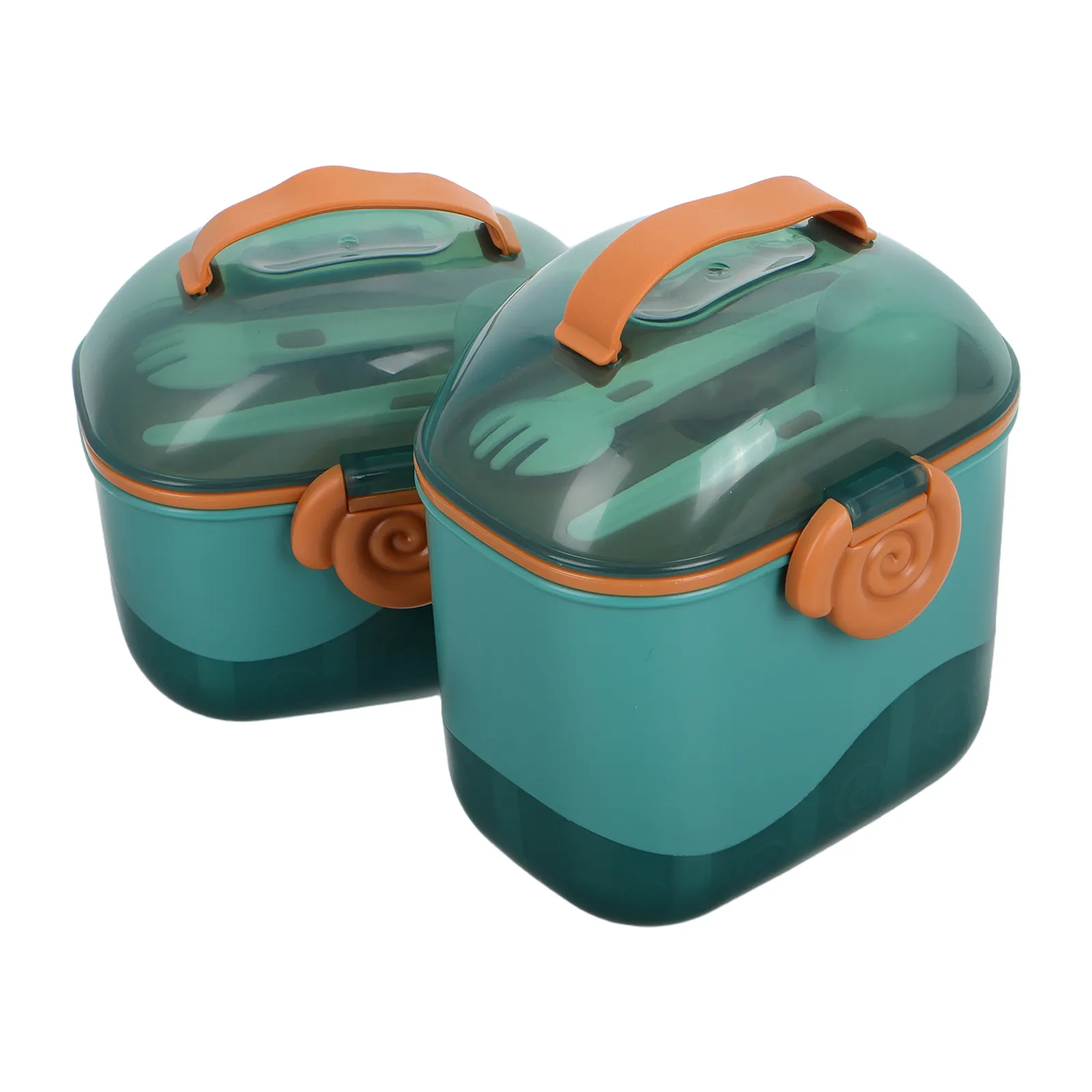 2Pcs Durable Formula Container with Carry Handle Multiuse for Baby Food Rice Cereal Fruit Puree Airtight Travel Essential
2Pcs Durable Formula Container with Carry Handle Multiuse for Baby Food Rice Cereal Fruit Puree Airtight Travel Essential