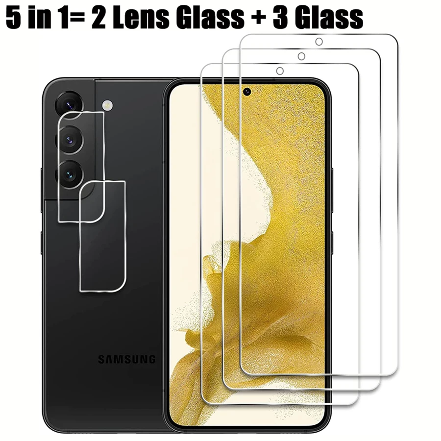5-in-1 For Samsung Galaxy S22 Glass For Samsung S22 Tempered Glass Screen Protector For Samsung S 22 Plus Lens Glass Accessories
5-in-1 For Samsung Galaxy S22 Glass For Samsung S22 Tempered Glass Screen Protector For Samsung S 22 Plus Lens Glass Accessories