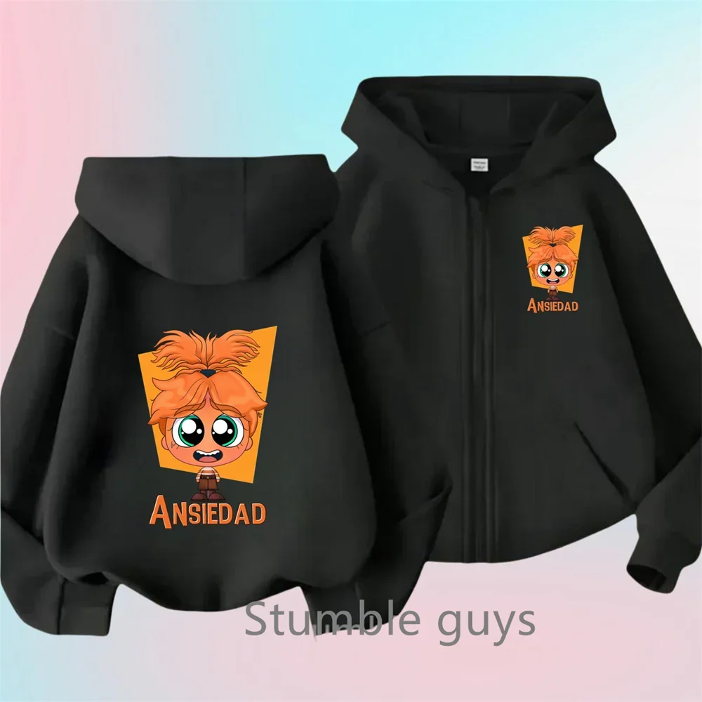 Disney Inside Out zipper Hoodies Kids Clothes Girls Casual Tracksuit Sets Children Tops Long Pants Boys Autumn Sonic Sportswear
Disney Inside Out zipper Hoodies Kids Clothes Girls Casual Tracksuit Sets Children Tops Long Pants Boys Autumn Sonic Sportswear