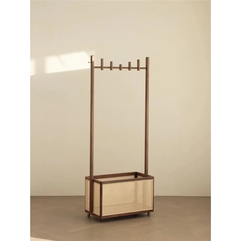 walnut rattan coat rack, Song-style aesthetics, medieval-style hanger, wabi-sandy wind model room furniture
walnut rattan coat rack, Song-style aesthetics, medieval-style hanger, wabi-sandy wind model room furniture