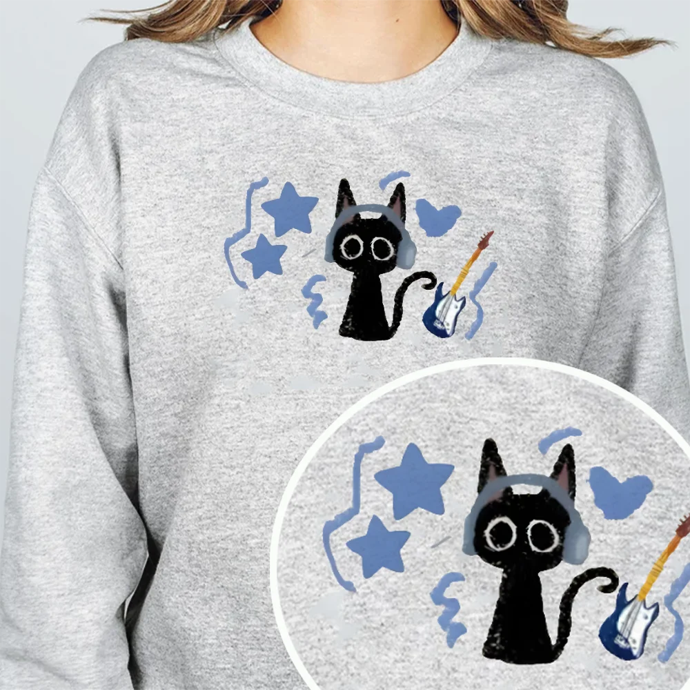 Retro Vintage Sweatshirt Graphic Hoodies Y2K Tops Casual Daily Wear Unisex Versatile Stylish Pullover Rock Cute Black Cat
Retro Vintage Sweatshirt Graphic Hoodies Y2K Tops Casual Daily Wear Unisex Versatile Stylish Pullover Rock Cute Black Cat