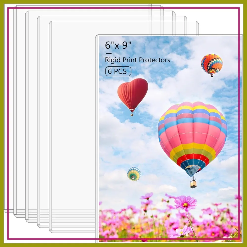 6PCS 6x9 Rigid Card Sleeves Clear Hard Plastic Top Loaders for Jumbo Cards, Photos, Trading & Sports Cards
6PCS 6x9 Rigid Card Sleeves Clear Hard Plastic Top Loaders for Jumbo Cards, Photos, Trading & Sports Cards
