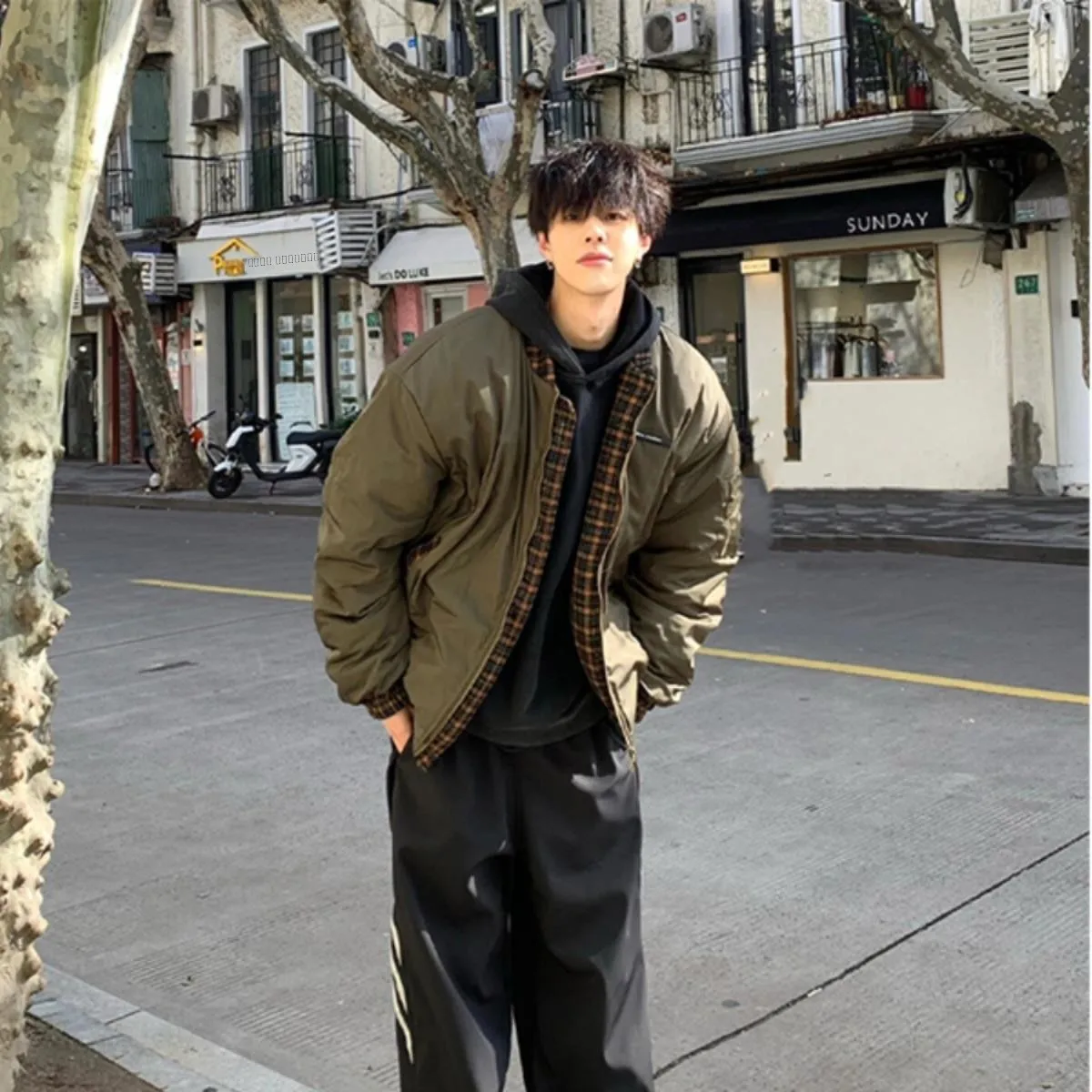 Large Size Men's Casual Pilot Jaet Autumn Winter American Sle 300 Pou Korean Version Couple's Outerwear Top
Large Size Men's Casual Pilot Jaet Autumn Winter American Sle 300 Pou Korean Version Couple's Outerwear Top