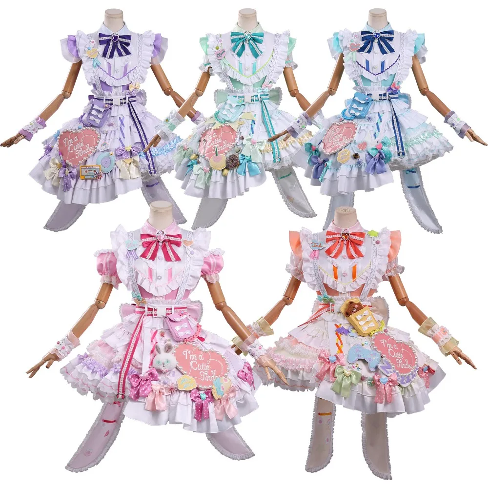 Idolmaster Shiny Colors Chiyoko Hinana Tenka Cosplay Costume Full Set Women Anime Halloween Comic Con Stage Performance Outfit
Idolmaster Shiny Colors Chiyoko Hinana Tenka Cosplay Costume Full Set Women Anime Halloween Comic Con Stage Performance Outfit