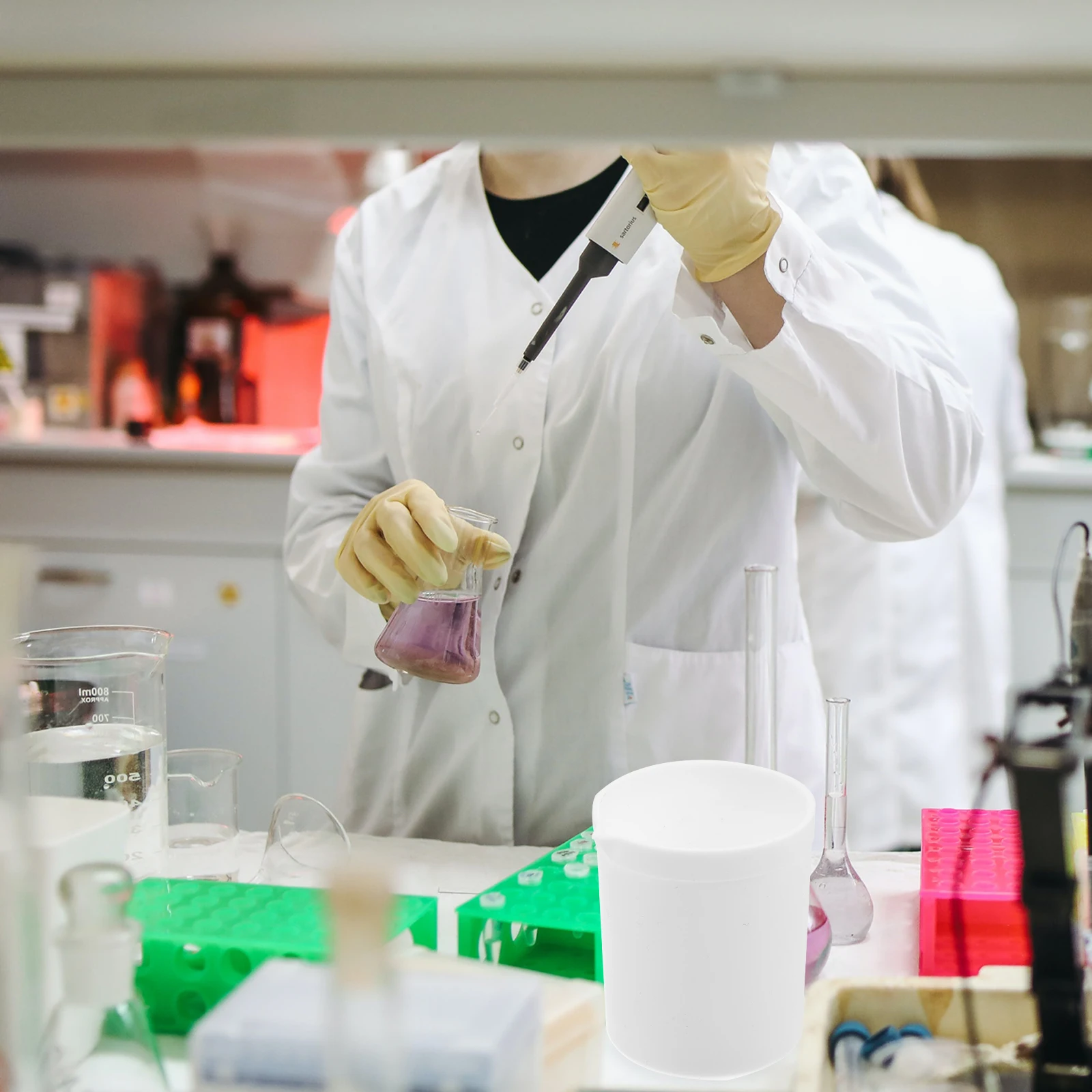 100ml PTFE Beaker Lab Reusable High Temp Resistant Clear Scale Stable Base Easy Pouring Chemistry Cylinder Supplies Liquid
100ml PTFE Beaker Lab Reusable High Temp Resistant Clear Scale Stable Base Easy Pouring Chemistry Cylinder Supplies Liquid