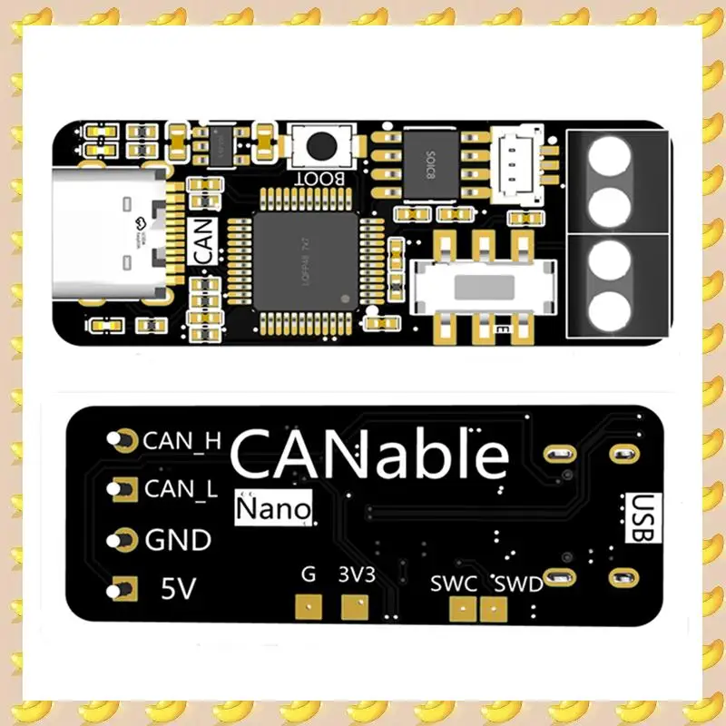A45U 2X USB-модуль CAN, кабельный отладчик PCAN, инструмент для отладки шины CAN для Linux Win10 11, программное обеспечение для отладки TYPE-C, связь
A45U 2X USB-модуль CAN, кабельный отладчик PCAN, инструмент для отладки шины CAN для Linux Win10 11, программное обеспечение для отладки TYPE-C, связь