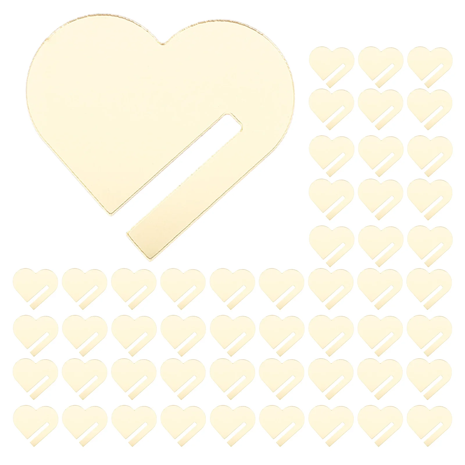 90Pcs Golden Heart Drink Tags Acrylic Blank Markers for Wine Glasses Cup Labels Party Favors Wedding Celebration Decorations
90Pcs Golden Heart Drink Tags Acrylic Blank Markers for Wine Glasses Cup Labels Party Favors Wedding Celebration Decorations