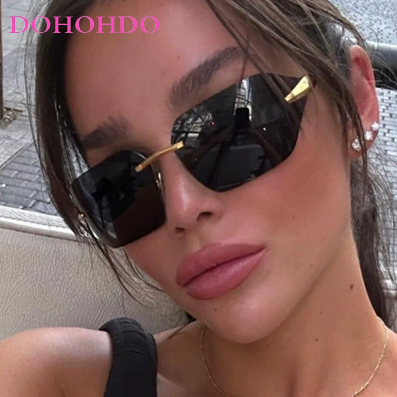 Irregular Rimless Square Sunglasses Women Men Fashion Personality Design Outdoor Travel Beach Party Eyewear UV400 Gafas De Sol
Irregular Rimless Square Sunglasses Women Men Fashion Personality Design Outdoor Travel Beach Party Eyewear UV400 Gafas De Sol