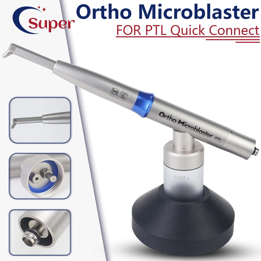 Dental Aluminum Oxide sandblaster Micro Blaster Alumina Gun 2in1 With Internal water spray Air polisher Fit PTL coupling
Dental Aluminum Oxide sandblaster Micro Blaster Alumina Gun 2in1 With Internal water spray Air polisher Fit PTL coupling