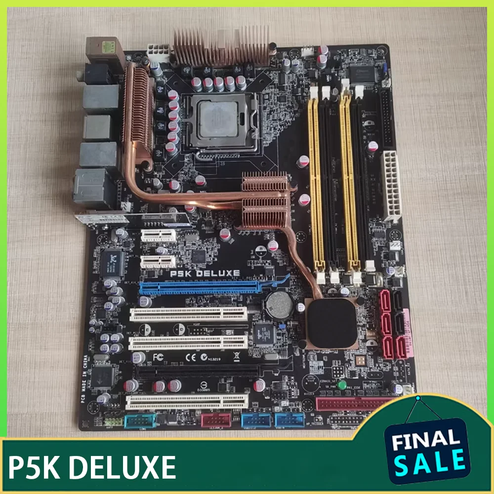 LGA775 DDR2 motherboard P5K DELUXE
LGA775 DDR2 motherboard P5K DELUXE