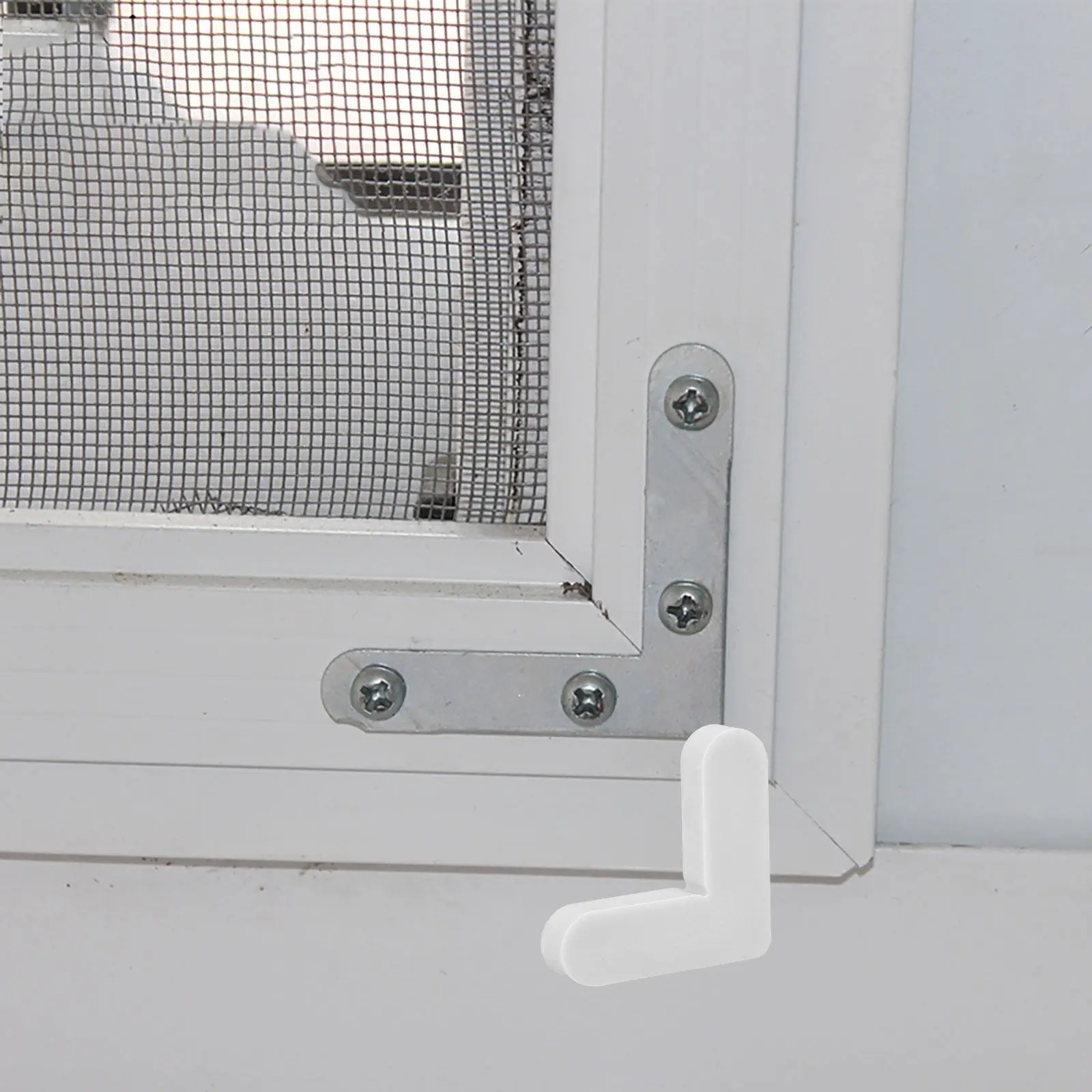 10Pcs Premium Nylon Screen Frame Corners Sturdy Corner Braces for Window Screen Repair Kit Frame Corners Replacement
10Pcs Premium Nylon Screen Frame Corners Sturdy Corner Braces for Window Screen Repair Kit Frame Corners Replacement