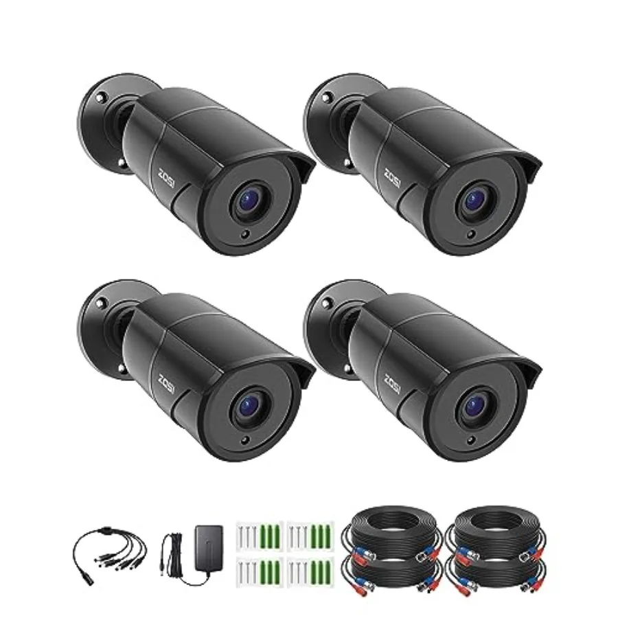 Home security cameras for indoor/outdoor use, aluminum alloy body, black, 1080p resolution with audio recording, built-in micro
Home security cameras for indoor/outdoor use, aluminum alloy body, black, 1080p resolution with audio recording, built-in micro