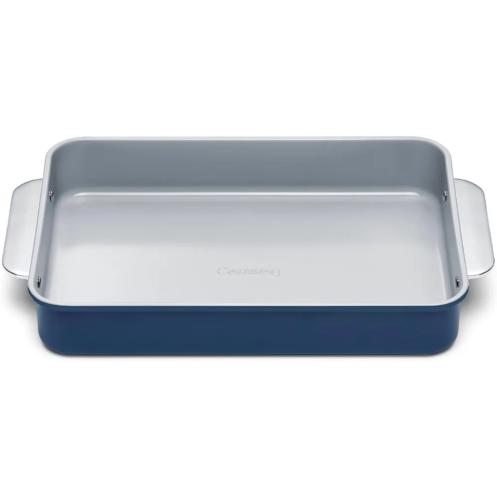 Caraway Non-Stick Ceramic 9”x13” Rectangle Pan - Naturally Slick Ceramic Coating - Non-Toxic, PTFE & PFOA Free - Perfect for Bro
Caraway Non-Stick Ceramic 9”x13” Rectangle Pan - Naturally Slick Ceramic Coating - Non-Toxic, PTFE & PFOA Free - Perfect for Bro