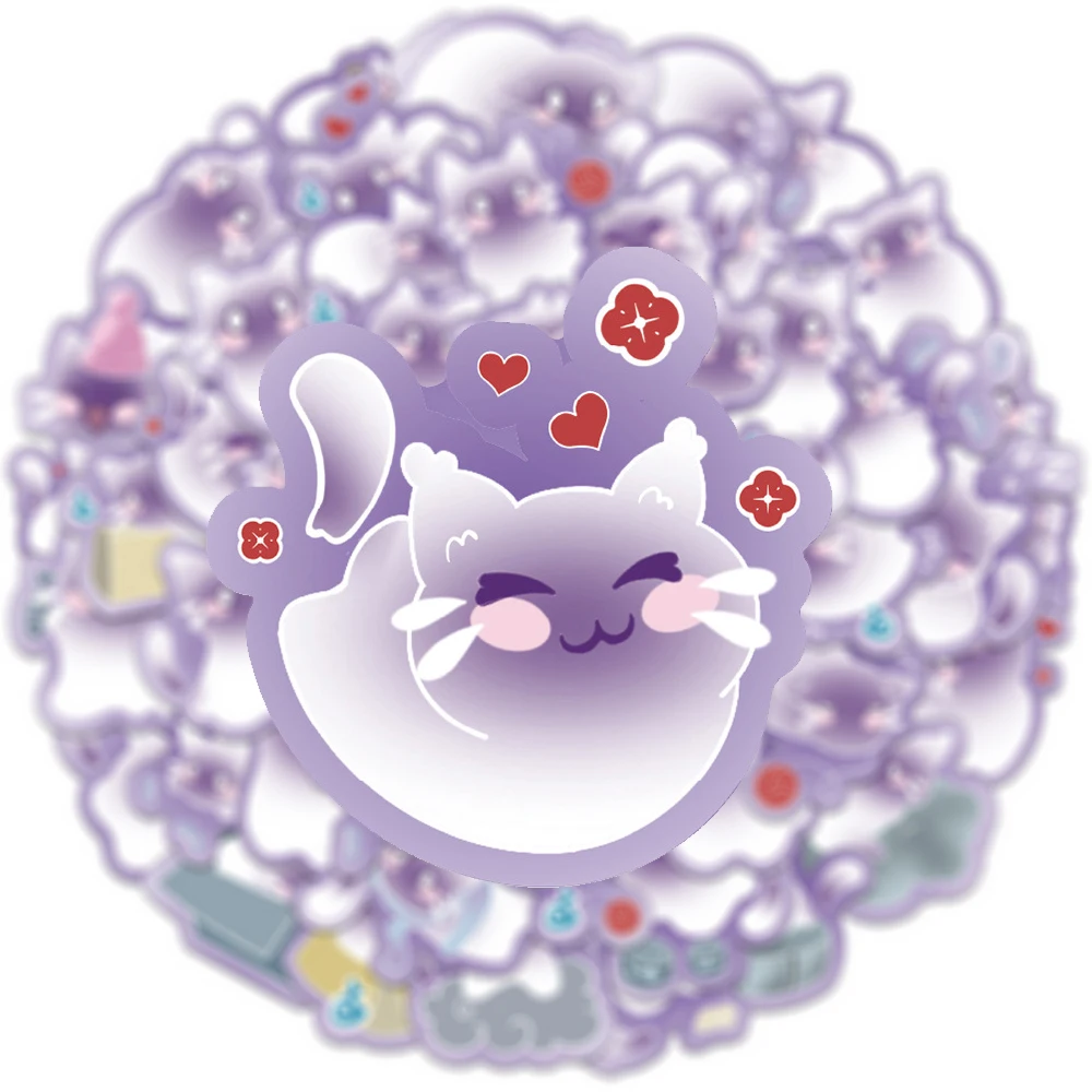 10/30/50pcs Cute Purple Cat Aesthetic Cartoon Stickers Waterproof Decals DIY Suitcase Notebook Bike Graffiti Sticker Classic Toy
10/30/50pcs Cute Purple Cat Aesthetic Cartoon Stickers Waterproof Decals DIY Suitcase Notebook Bike Graffiti Sticker Classic Toy