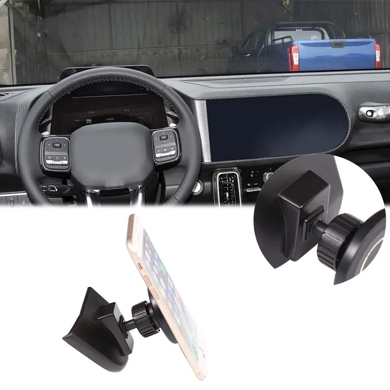 Rotatable Phone Holder Car Cell Phone Holder Center Dashboard Magnetic Holder For Haval Dargo Husky Big Dog CHB02 2020 2021 2022
Rotatable Phone Holder Car Cell Phone Holder Center Dashboard Magnetic Holder For Haval Dargo Husky Big Dog CHB02 2020 2021 2022