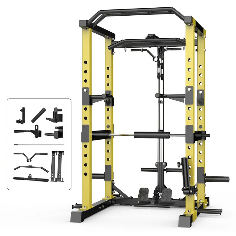Functional Trainer Power Cage Fitnesscable Crossover Machine Squat Rack Smith Machine With Pulley
Functional Trainer Power Cage Fitnesscable Crossover Machine Squat Rack Smith Machine With Pulley