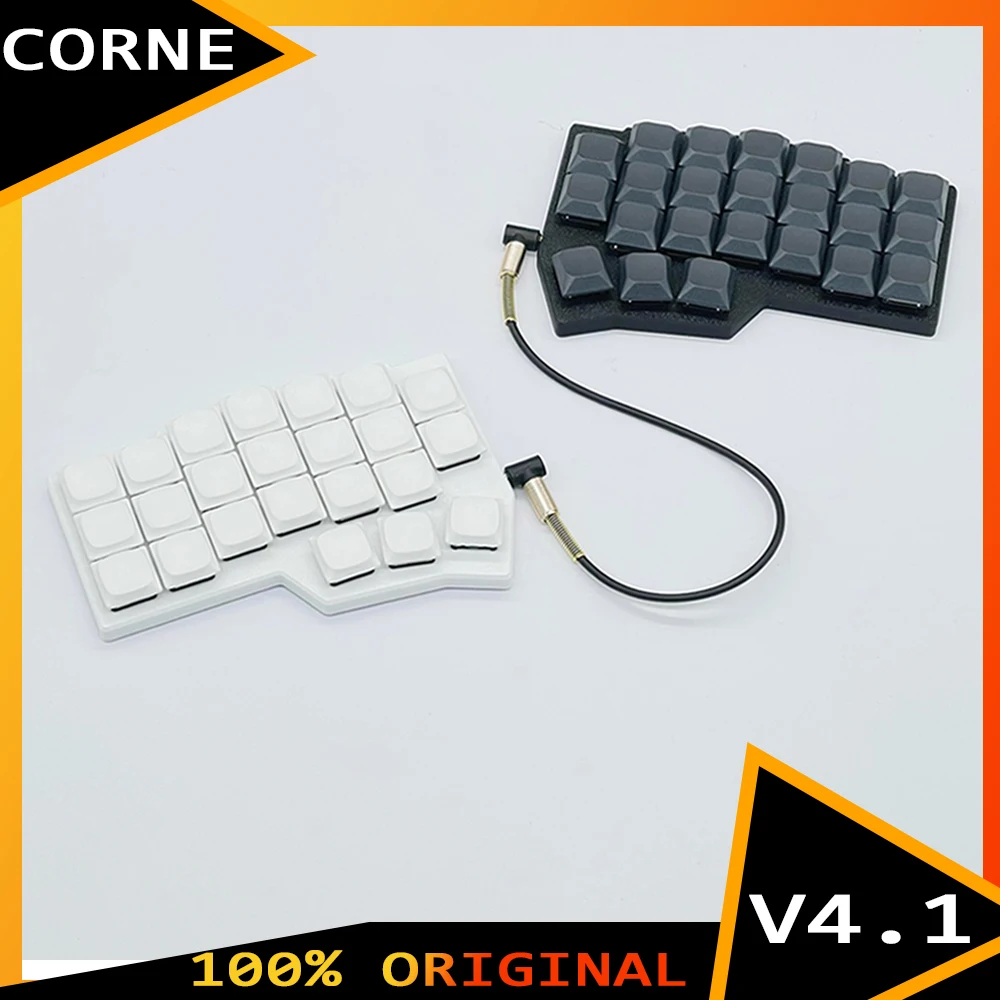 CORNEV4.1 Split Keyboard Kit Low Profile Switch Wired RGB Kailh Choc Switch Support VIAL Customized Choc Split Keyboard PC Gamer
CORNEV4.1 Split Keyboard Kit Low Profile Switch Wired RGB Kailh Choc Switch Support VIAL Customized Choc Split Keyboard PC Gamer