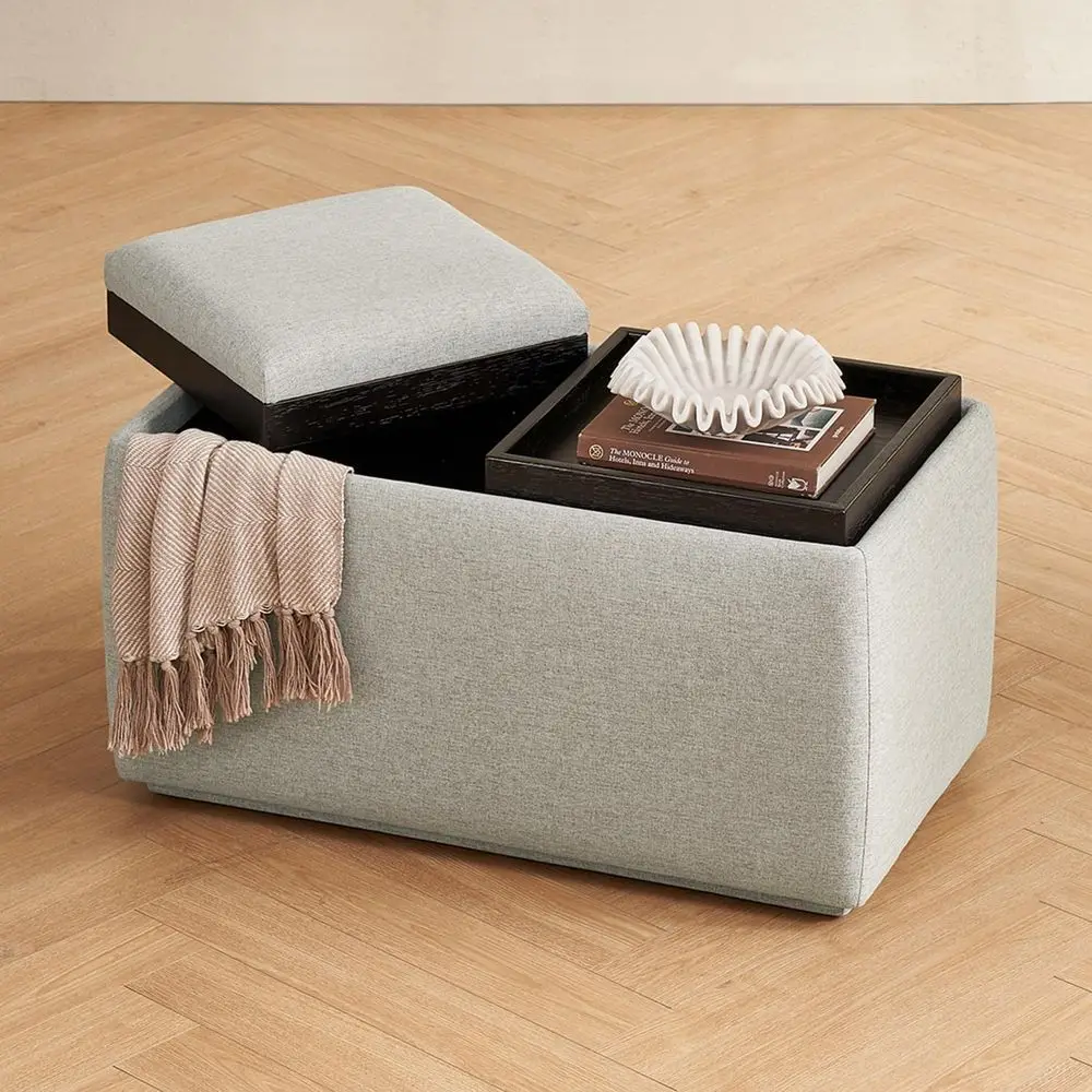 Levi Storage Bench with Reversible Tray, ern Storage Coee Table, Bedroom Bench, Recular Cube Upholstered Coee Table Ottoman or L
Levi Storage Bench with Reversible Tray, ern Storage Coee Table, Bedroom Bench, Recular Cube Upholstered Coee Table Ottoman or L