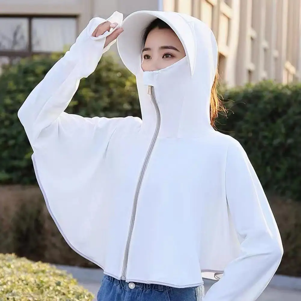 Long-term Uv Protection Clothing Sun Protection Riding Coat with Thumb Holes Zipper Design for Summer Hooded Long for Outdoor
Long-term Uv Protection Clothing Sun Protection Riding Coat with Thumb Holes Zipper Design for Summer Hooded Long for Outdoor