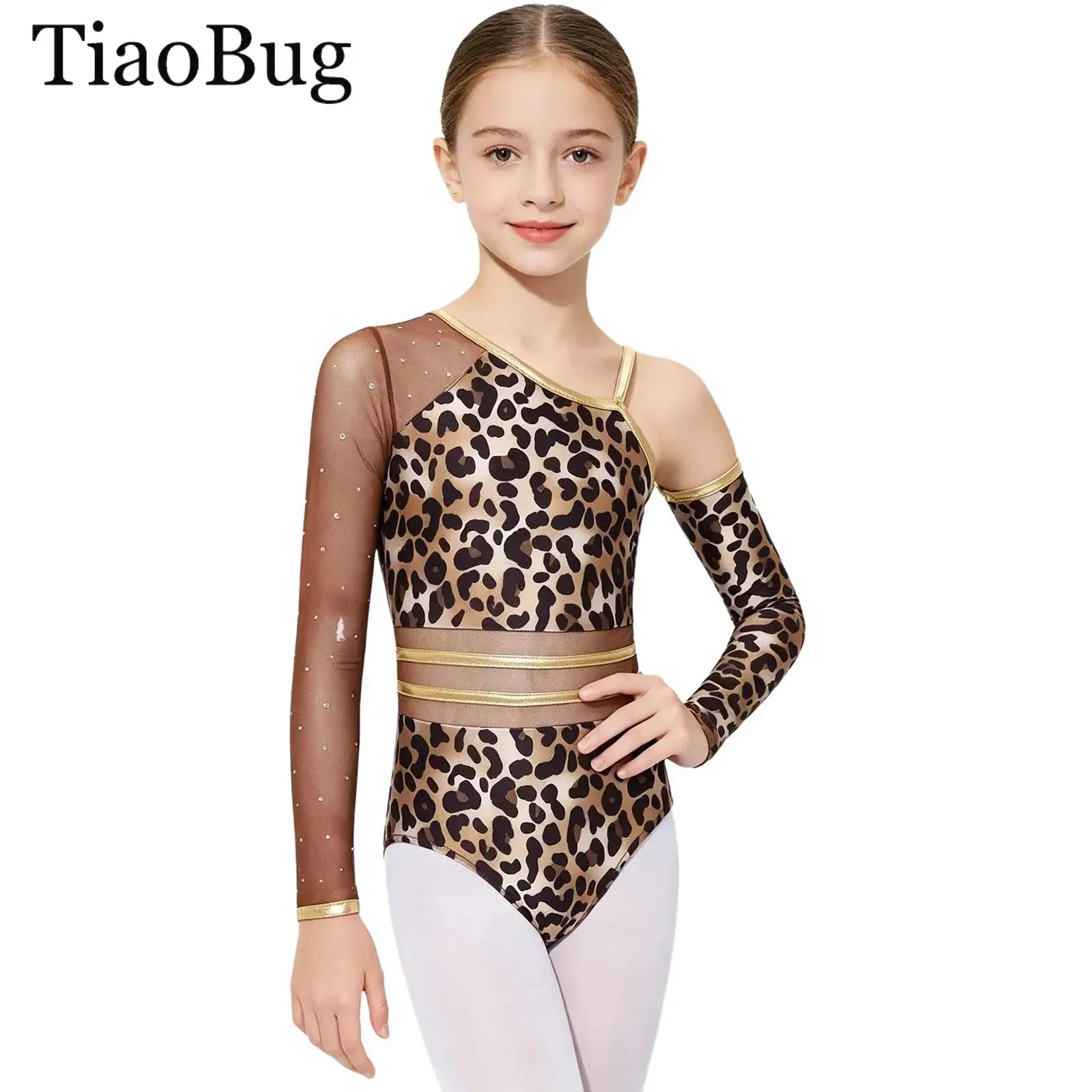 Girls Cave Costume Halloween Caveman Primitive Cosplay Mesh Asymmetric Leopard Print Leotard Jumpsuit Gymnastics Ballet Bodysuit
Girls Cave Costume Halloween Caveman Primitive Cosplay Mesh Asymmetric Leopard Print Leotard Jumpsuit Gymnastics Ballet Bodysuit