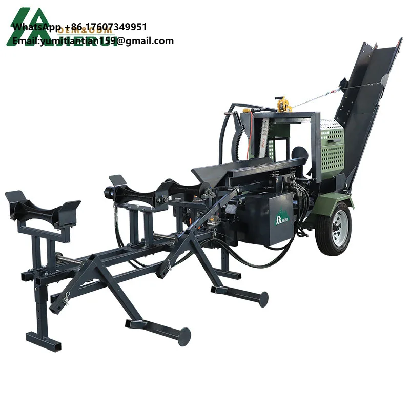 Forestry Machine Horizontal Hydraulic 15T Firewood Processor MINI Wood Cutter and Splitter Processing Machine with Log Lifter
Forestry Machine Horizontal Hydraulic 15T Firewood Processor MINI Wood Cutter and Splitter Processing Machine with Log Lifter