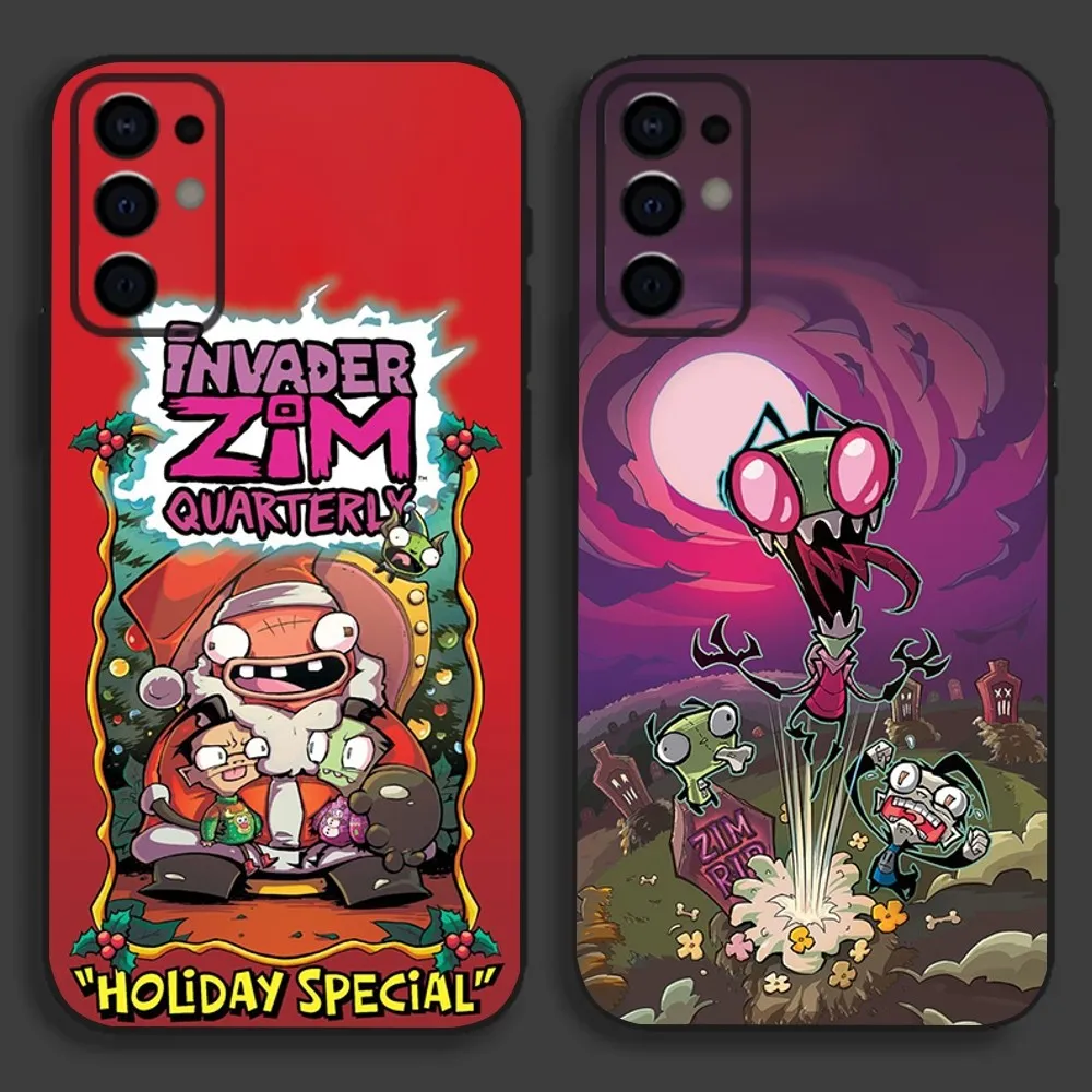 I-Invader Z-Zim Cartoon Phone Case For Samsung S24,S21,S22,S23,S30,Ultra,S20,Plus,Fe,Lite,Note,10,9,5G Black Soft Cover
I-Invader Z-Zim Cartoon Phone Case For Samsung S24,S21,S22,S23,S30,Ultra,S20,Plus,Fe,Lite,Note,10,9,5G Black Soft Cover