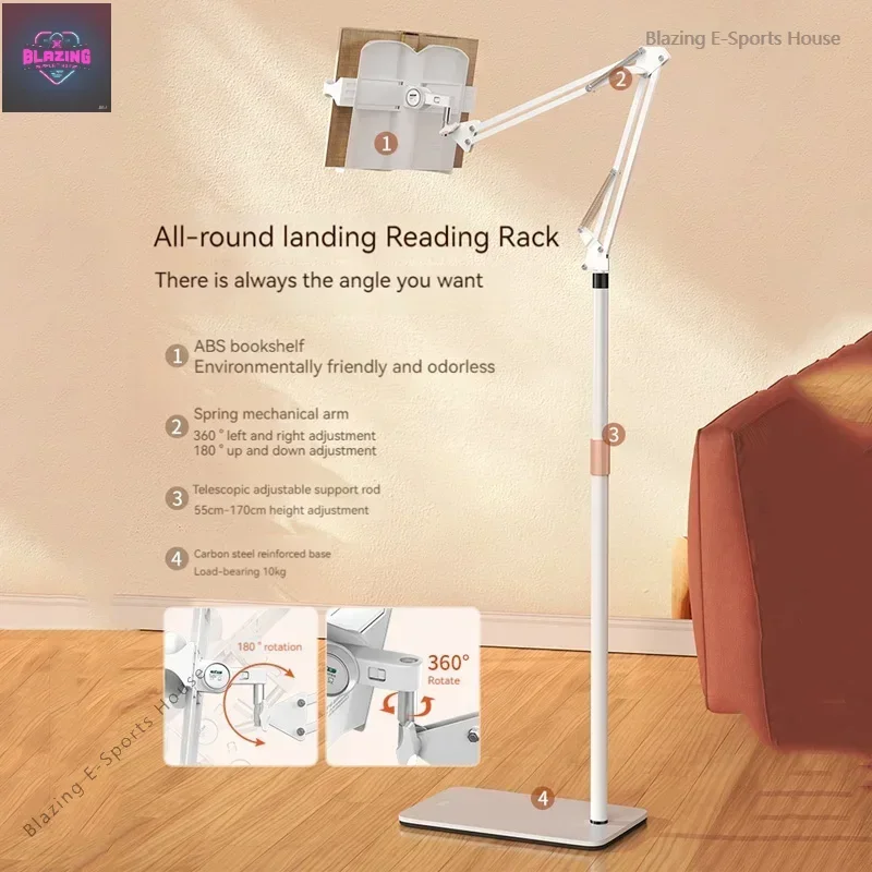 Reading Book Rack Floor Stand Office Mobile Phone Notebook Tray Book Tablet Tray Morning Reading Clip Adjustable Height/Angle
Reading Book Rack Floor Stand Office Mobile Phone Notebook Tray Book Tablet Tray Morning Reading Clip Adjustable Height/Angle