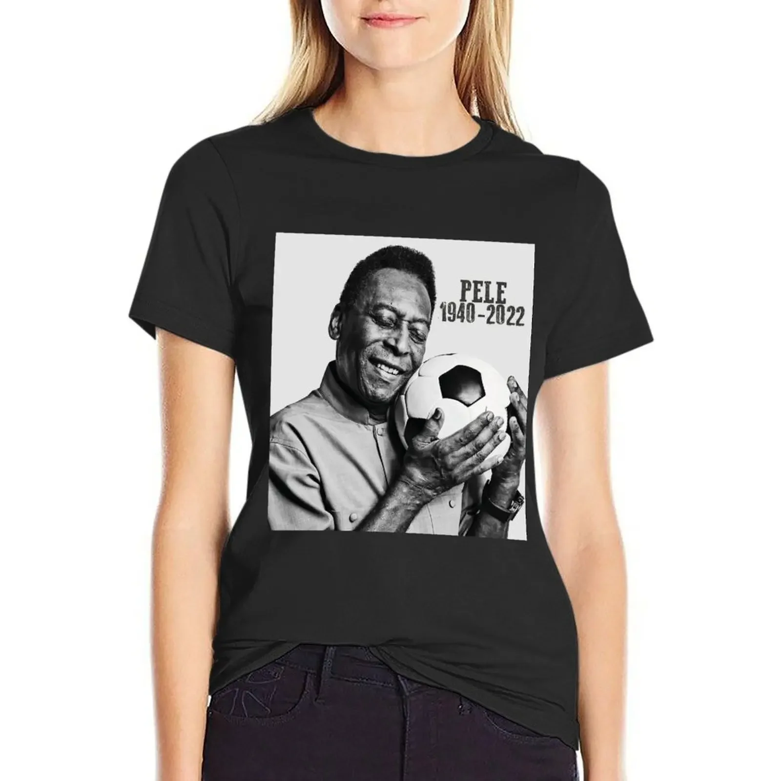 PELE 1940-2022 T-Shirt korean fashion summer clothes customs western t shirts for Women
PELE 1940-2022 T-Shirt korean fashion summer clothes customs western t shirts for Women