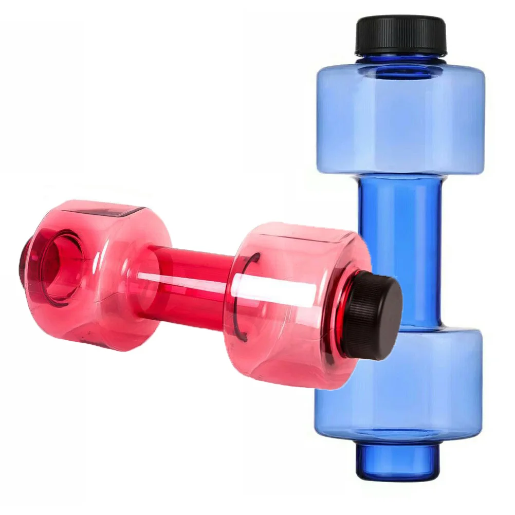 2 Pcs Water Bottle Sports Cup for Gym Outdoor Dumbbell Shaped Fashionable Fitness
2 Pcs Water Bottle Sports Cup for Gym Outdoor Dumbbell Shaped Fashionable Fitness