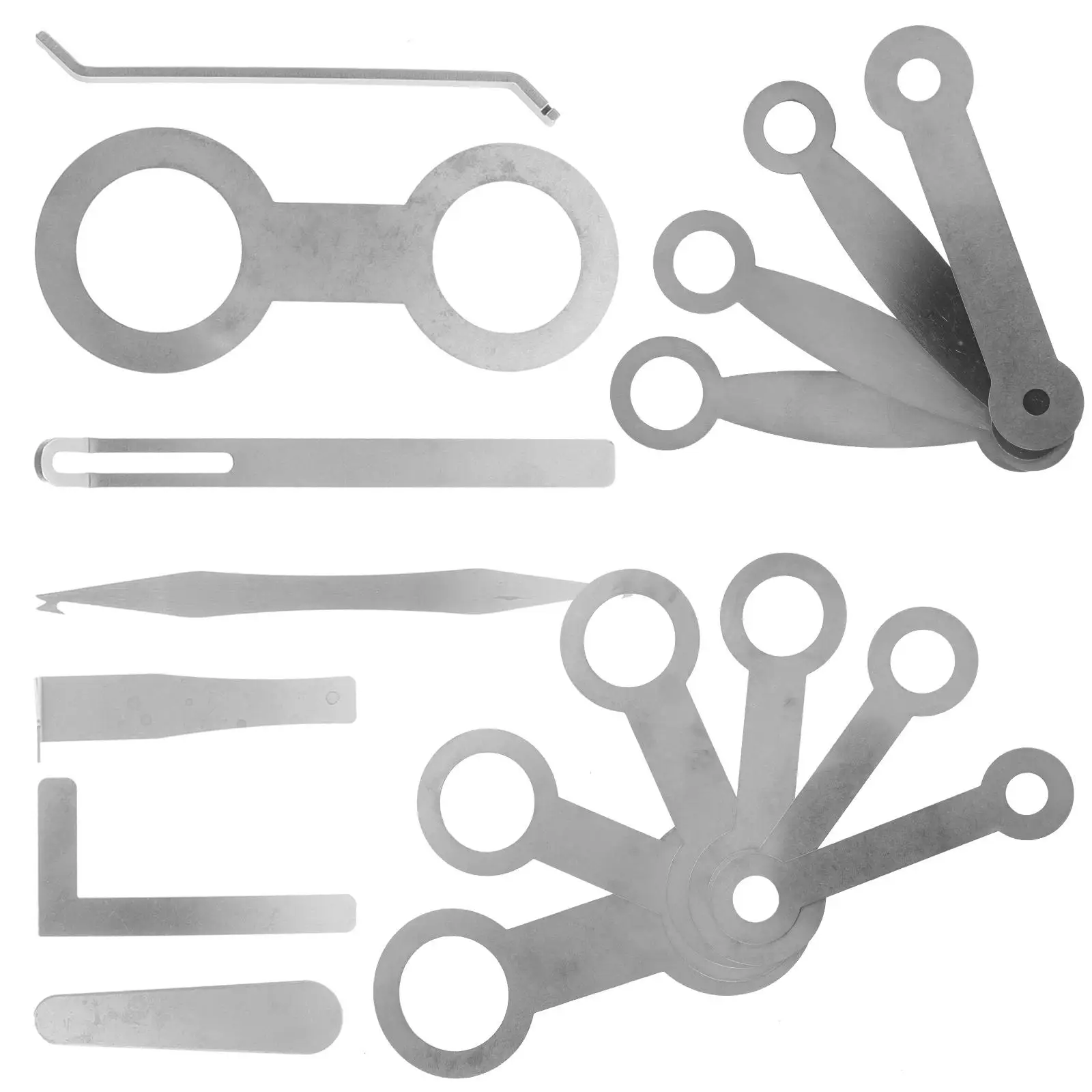 1 set ProfessionalSaxophone Repair Kit Durable Metal Tools for Wind Instruments Clarinet Flute Maintenance Supplies
1 set ProfessionalSaxophone Repair Kit Durable Metal Tools for Wind Instruments Clarinet Flute Maintenance Supplies