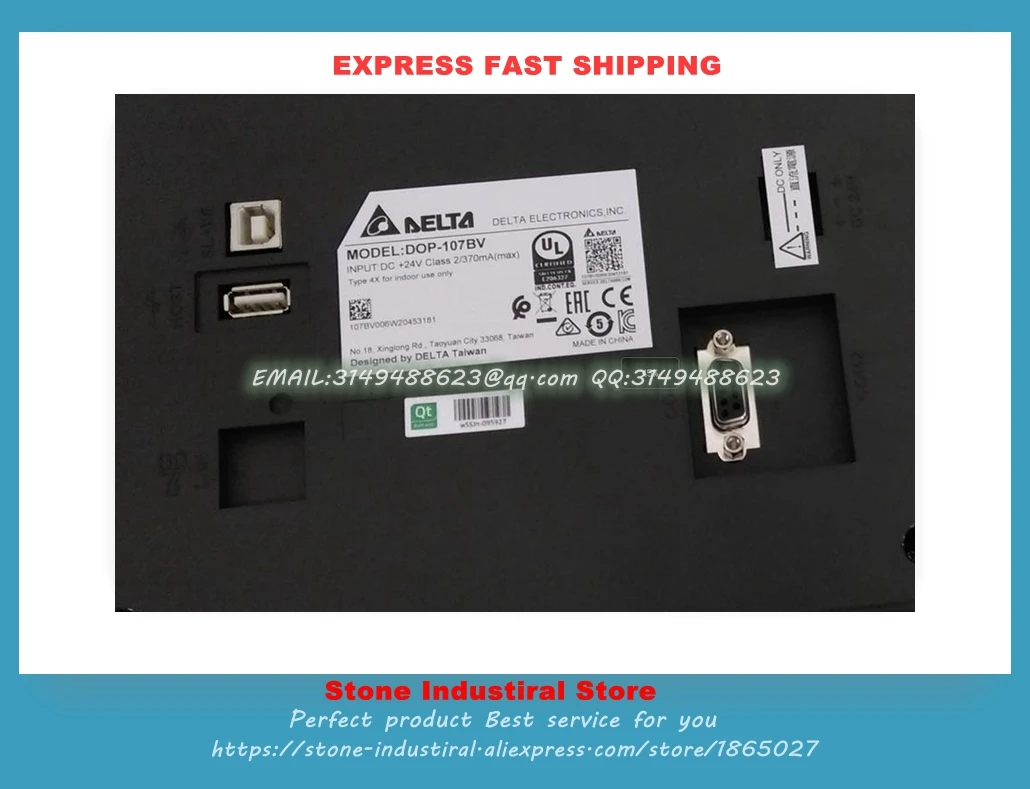New 7 Inch HMI DOP-107BV Can Replace DOP-B07S410 Or DOP-B07S411 Or DOP-B07SS411 Touch Panel Screen
New 7 Inch HMI DOP-107BV Can Replace DOP-B07S410 Or DOP-B07S411 Or DOP-B07SS411 Touch Panel Screen