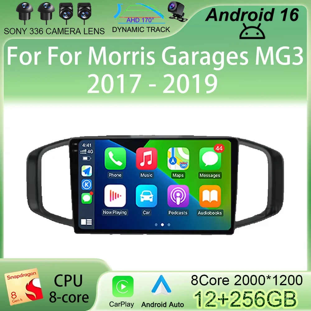 Автомагнитола Android 16 QLED 4G Wi-Fi DSP с мультимедийным видеоплеером для Morris Garages MG3 2017 2018 2019 с GPS-навигацией и CarPlay
Автомагнитола Android 16 QLED 4G Wi-Fi DSP с мультимедийным видеоплеером для Morris Garages MG3 2017 2018 2019 с GPS-навигацией и CarPlay