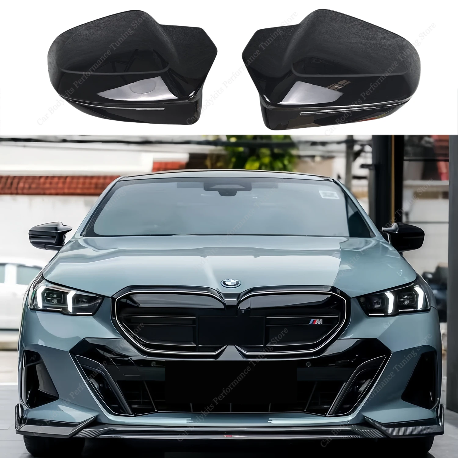 2pcs M Style Gloss Black Car Rear View Mirror Cover Caps Trim Shell Frame For BMW G60 G61 520i 520d 530i 530d 530e i5 2023-2025
2pcs M Style Gloss Black Car Rear View Mirror Cover Caps Trim Shell Frame For BMW G60 G61 520i 520d 530i 530d 530e i5 2023-2025