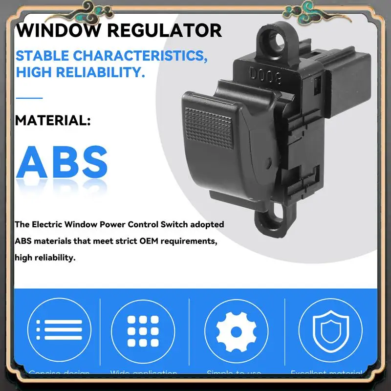 For Mazda Auto 2006-2011 Glass Lifting Single Switch Power Window Switch UR56-66-370
For Mazda Auto 2006-2011 Glass Lifting Single Switch Power Window Switch UR56-66-370