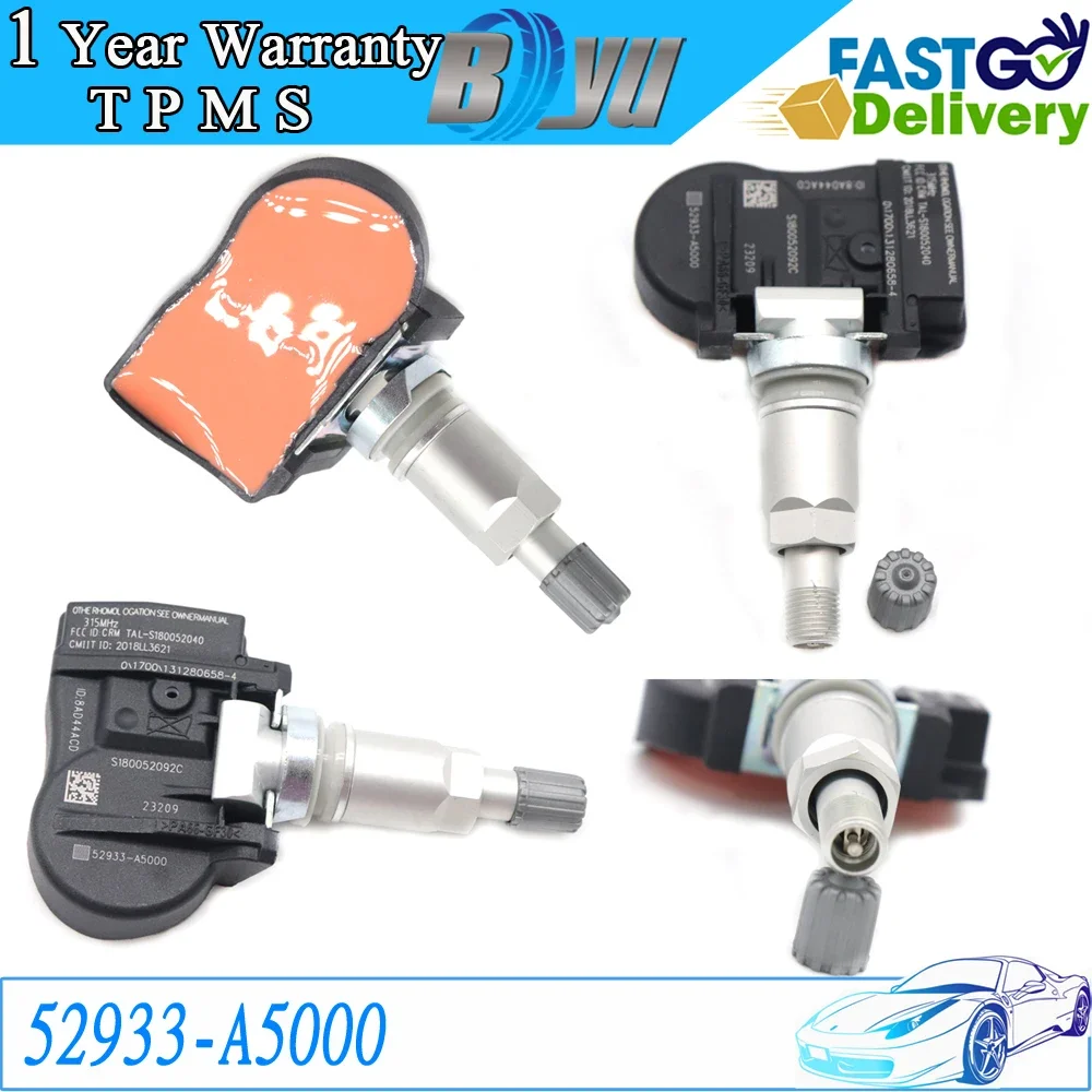 Автомобильный новый датчик давления в шинах TPMS 315 МГц 52933-A5000 для Hyundai Accent Equus Santa Fe Genesis Coupe Kia Optima Sorento
Автомобильный новый датчик давления в шинах TPMS 315 МГц 52933-A5000 для Hyundai Accent Equus Santa Fe Genesis Coupe Kia Optima Sorento
