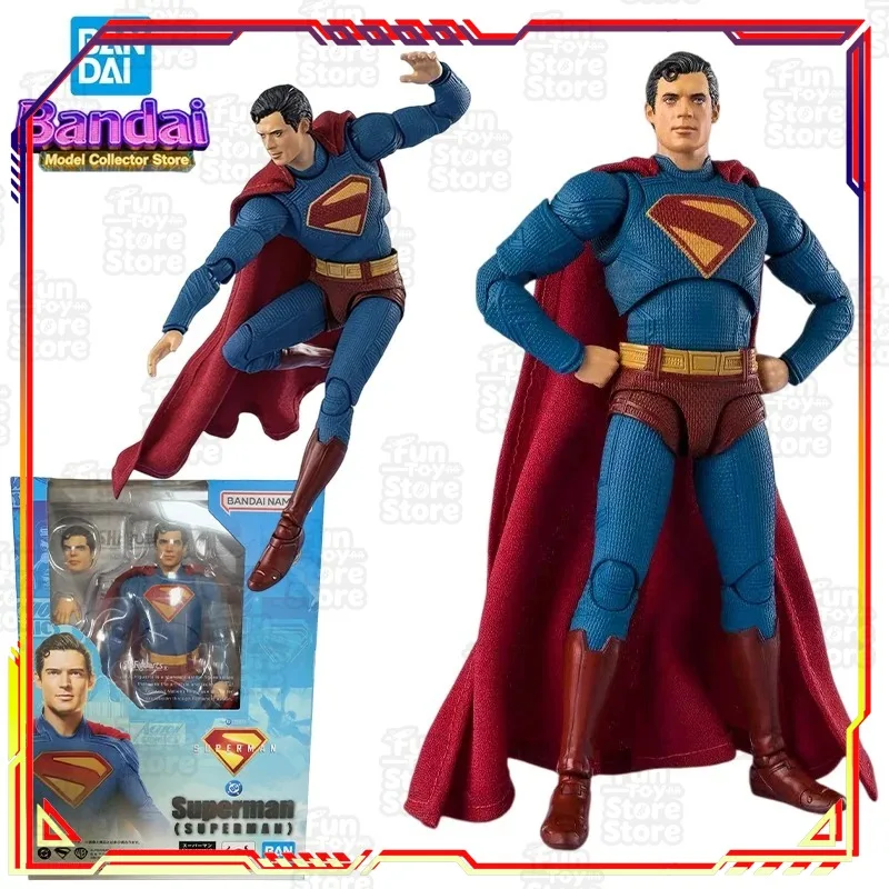 Bandai SHF Superman Action Figure DC Comics Superhero Toy Model Kit Original Box Collectible Figure for Fans
Bandai SHF Superman Action Figure DC Comics Superhero Toy Model Kit Original Box Collectible Figure for Fans