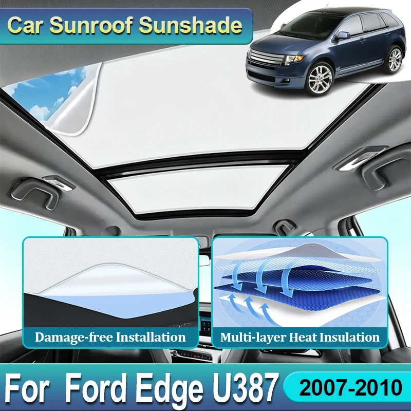 Sunroof Covers For Ford Edge U387 2007 2008 2009 2010 Electrostatic Adsorption Skylight Shading Sunshade Suede Car Accessories
Sunroof Covers For Ford Edge U387 2007 2008 2009 2010 Electrostatic Adsorption Skylight Shading Sunshade Suede Car Accessories