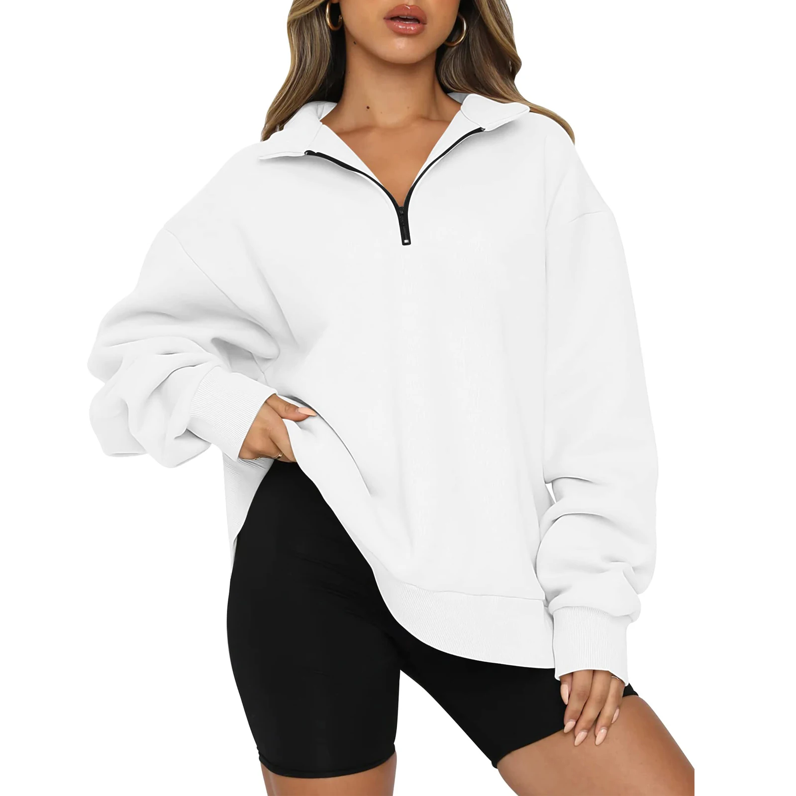 Faionable Color Long Sve f Open Ne Sweater Women's Street Sle Comfortable Fit Spring Season Polyester Fabric
Faionable Color Long Sve f Open Ne Sweater Women's Street Sle Comfortable Fit Spring Season Polyester Fabric