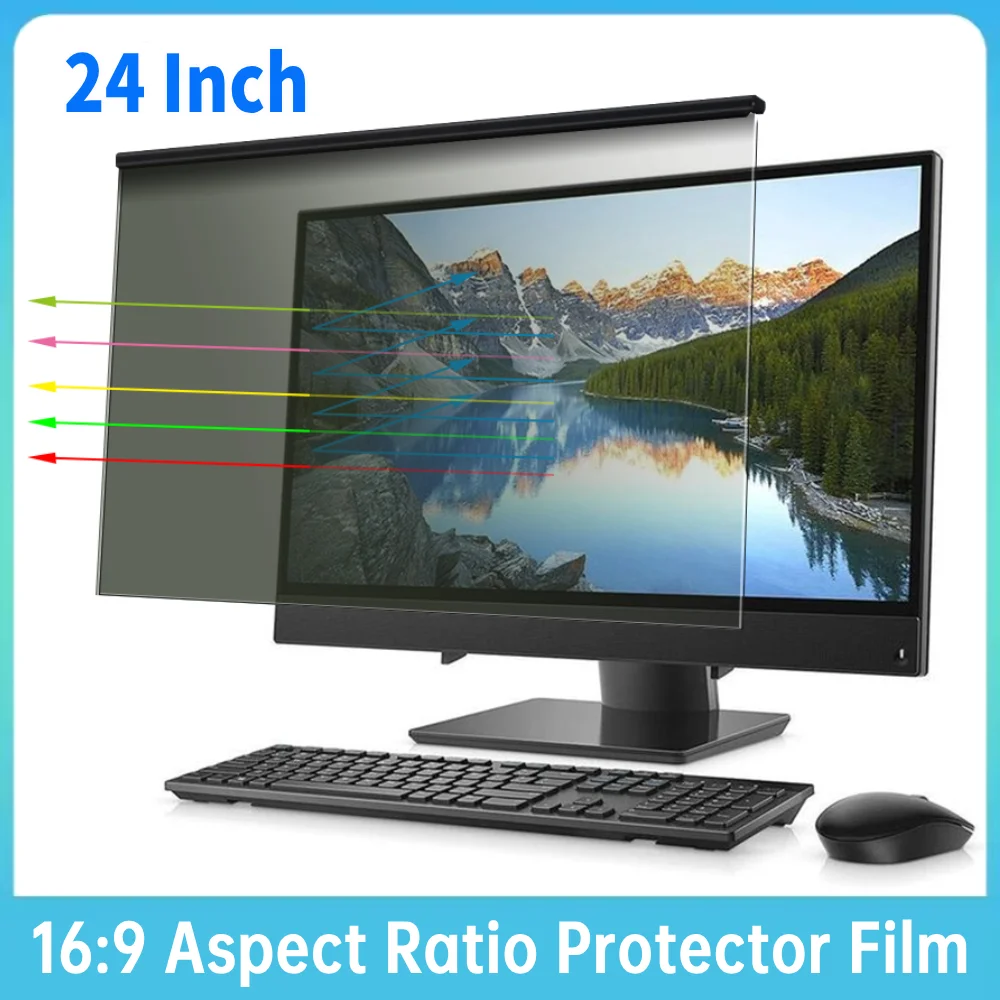 24 Inch Computer Privacy Screen Filter Anti-Scratch 16:9 Aspect Ratio Protector Film Screen Privacy Filter for Computer Monitor
24 Inch Computer Privacy Screen Filter Anti-Scratch 16:9 Aspect Ratio Protector Film Screen Privacy Filter for Computer Monitor
